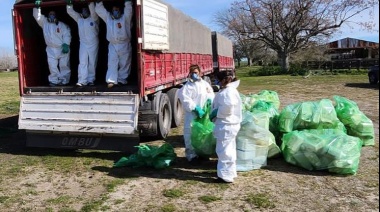 Magdalena continúa con la recolección de envases vacíos de fitosanitarios