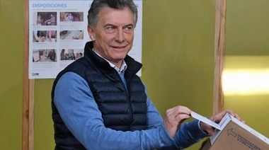 Votó Macri: "Le pido a todos los argentinos que vayan a votar"