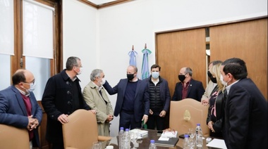 Insaurralde y De Jesús se reunieron con intendentes del Foro Radical