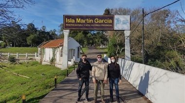 Kicillof visitó la isla Martín García: “Vamos a mejorar su infraestructura”