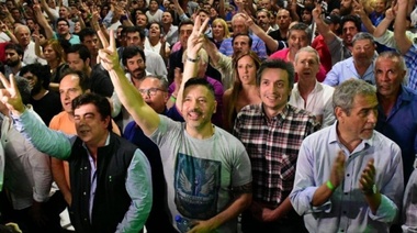 Menéndez logró la foto de unidad en el Día de la Lealtad