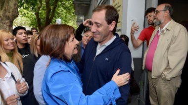 Junto a Bullrich, Garro encabezó el timbreo en La Plata