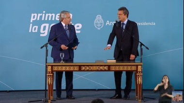 Sergio Massa juró como ministro de Economía