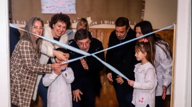 Castelli recibió a Sileoni e inauguraron obras educativas