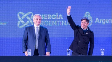 Kicillof:  "Estamos cerca de recuperar la soberanía energética nacional"