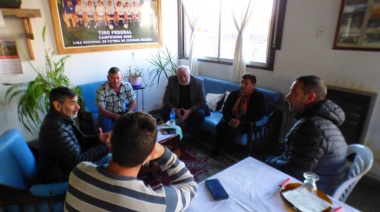 Castelli se reunió con referentes ferroviarios