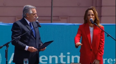 Alberto Fernández le tomó juramento a las nuevas ministras