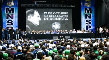 La CGT lanzó su espacio político con un mensaje para Alberto