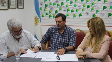 Udocba selló un convenio  con el Ministerio de Salud