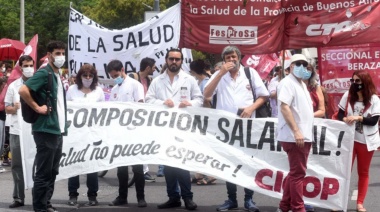 Rige el paro de los médicos bonaerenses