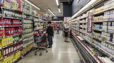 Leve caída de las ventas en los supermercados