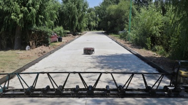 Crece la pavimentación en Punta Lara