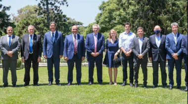 Cumbre de gobernadores: Alberto los une en Chapadmalal