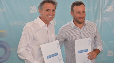 Ralinqueo y Katopodis ponen el gancho para finalizar la obra del Acceso Lebensohn