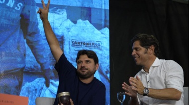 Kicillof se acerca a Grabois y muestra su pata política con los movimientos sociales