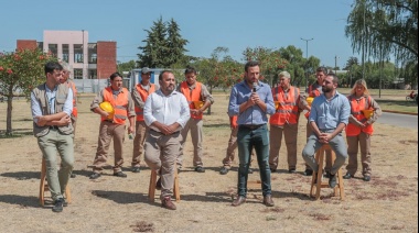 Ralinqueo inicia una obra en homenaje a la soberanía nacional