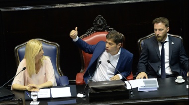 Asamblea Legislativa: Kicillof da su discurso