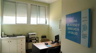 Castelli recorrió la nueva oficina del Hospital Municipal de Darregueira