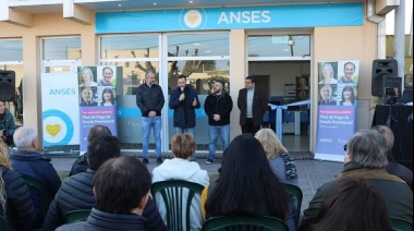 Ralinqueo inauguró una oficina de ANSES en Norberto de la Riestra