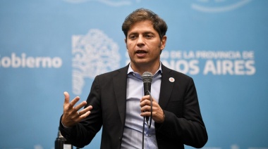 Kicillof: “Empieza la elección de nuestro futuro”