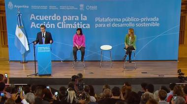 El dardo para Milei: Massa defendió el equilibrio entre el desarrollo y el ambiente