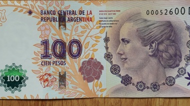 Chau Evita: El gobierno oficializó el nuevo billete de 100