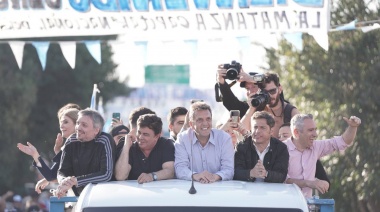 Massa y Kicillof finalizaron la caravana peronista en La Matanza