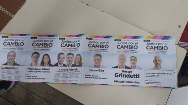 Denuncian daño de boletas de JxC