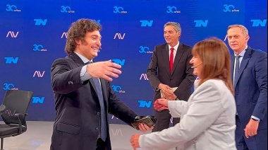 Milei se amigó con el modelo de Bullrich y dijo que “se les fue la mano” con la pelea