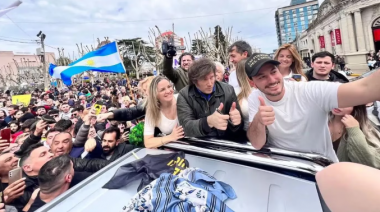 “Tour de la libertad”: Milei retoma su campaña con caravanas en San Isidro y el Palomar
