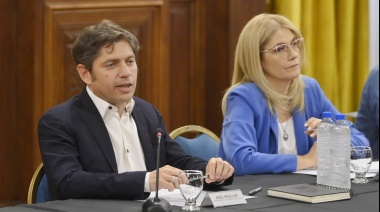 ¿Qué dijo Magario tras el encuentro con los intendentes de la Primera Sección?