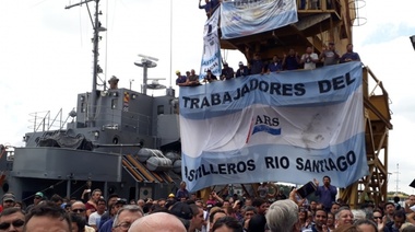 Entre asuetos, los trabajadores de Astillero envían un mensaje al gobierno
