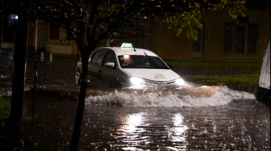 La lluvia volvió a causar estragos en La Plata