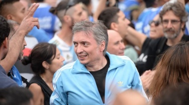 Máximo reapareció tras el llamado a elección del PJ y pidió “movilizar masivamente por el RIGI”