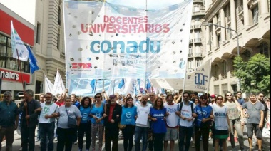Sin aumento salarial, los docentes universitarios van un paro de 48 horas