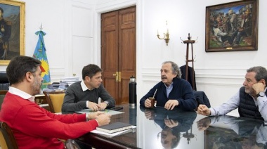 Proyecto de GNL para Bahía Blanca: Ricardo Alfonsín le dio su apoyo a Kicillof