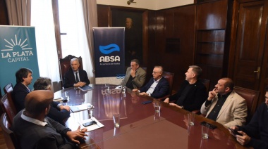 ABSA anunció una inversión histórica para obras en La Plata