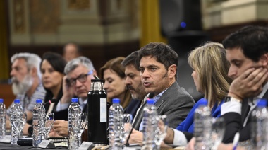 Canal Magdalena: Kicillof le mete presión a Milei, junto a intendentes y expertos