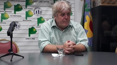 Gustavo Vera adelantó la posibilidad de un paro