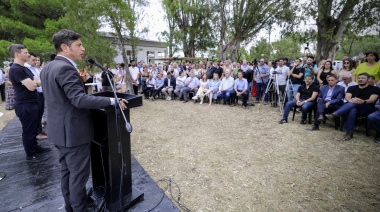 El diagnóstico de Kicillof: “Estamos aguantando esta temporada a pesar de estas dificultades”