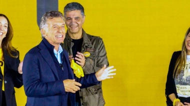 Macri en campaña pide un acuerdo con La Libertad Avanza en Provincia