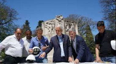 Alak prepara la inauguración de Plaza Rocha junto a Kicillof