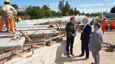 Con el avance de una obra clave, Alak y Katopodis muestran gestión y poder en La Plata