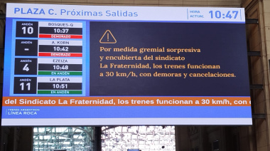 Continúa el caos de trenes por tercer día en el AMBA pese a la conciliación obligatoria
