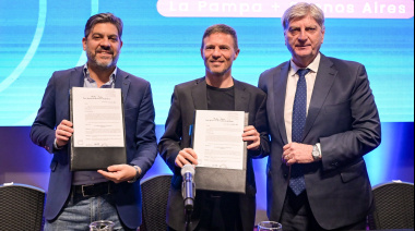 Federalizar el triunfo: Kicillof mandó una tropa a La Pampa para nacionalizar la campaña