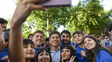Kicillof en la renovación de la JUP: “No hay contradicción entre estudiar y militar”