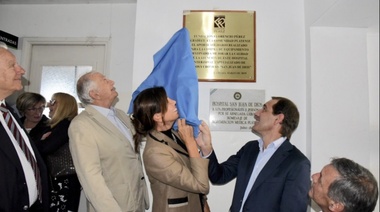 Garro celebró la entrega de donaciones al Hospital San Juan de Dios