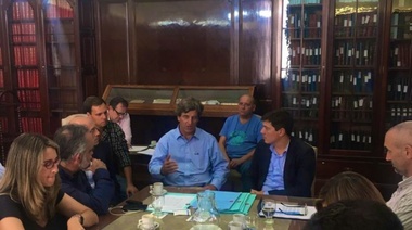 Bozzano recibió a las autoridades del campo para recomponer relaciones