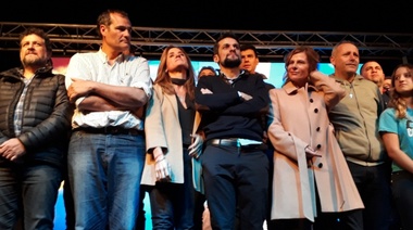 Con el empuje de la Juventud, “Nano” Cara realizó un homenaje a Néstor Kirchner