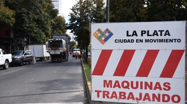 Garro avanza con la repavimentación de los accesos a La Plata